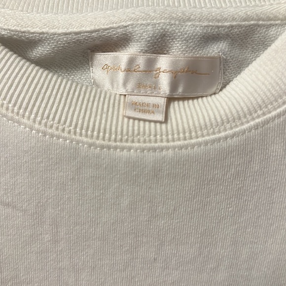 Spiritual Gangster | Optimist Contrast Mazzy Sweatshirt in Stone/Night | Small - Picture 4 of 5